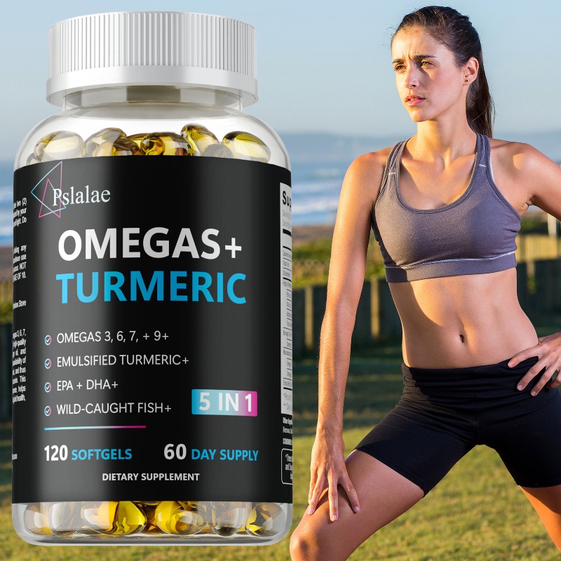 Turmeric Curcumin Capsule - 오메가스+ 강황 캡슐 - 세포 에너지