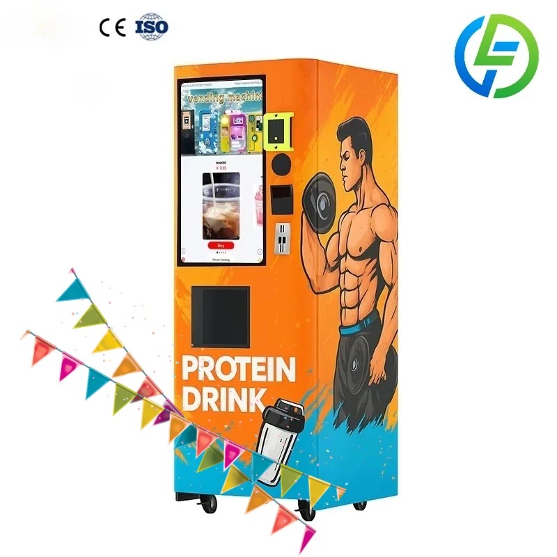 Nutrition Of Fitness - 맞춤형 자동 단백질 쉐이크 자판기 스마트
